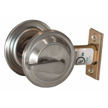 Deadbolt,cylindrical,2-3/4" Backset (1 U