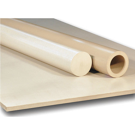 Rod Stock,tan,8 Ft. L,3/8" Dia. (1 Units