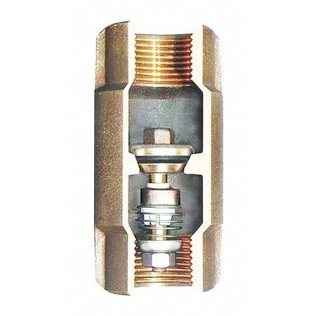 Check Valve,1-1/2" Size,npt,2-5/8" L (1