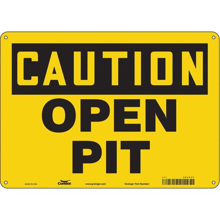 Construction Sign,14"w,10"h,0.055" Thick