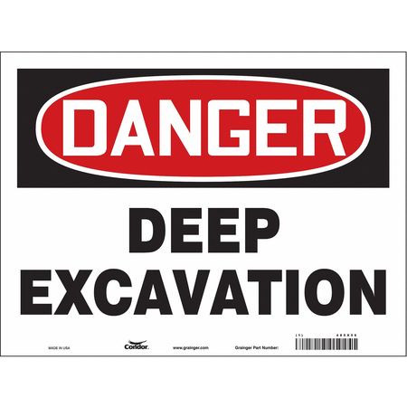 Construction Sign,24"w,18"h,0.004" Thick