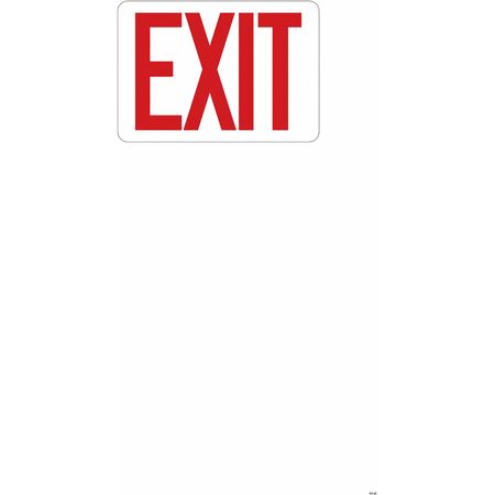 Sign,exit,7"x10" (1 Units In Ea)