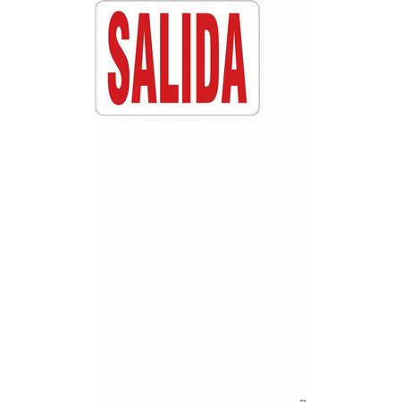 Sign,salida,7"x10" (1 Units In Ea)