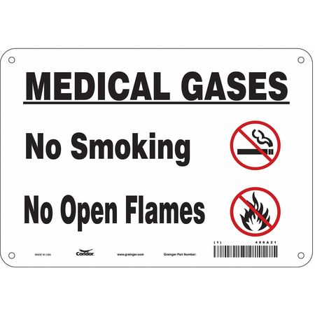 Chemical Sign,10"w,7" H,0.055" Thickness