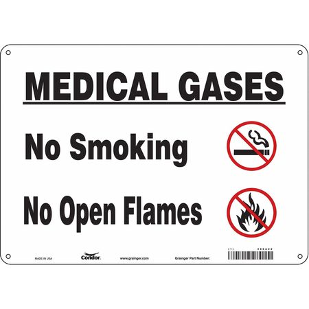 Chemical Sign,14"w,10"h,0.055" Thickness