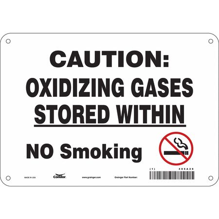 Chemical Sign,10"w,7" H,0.055" Thickness