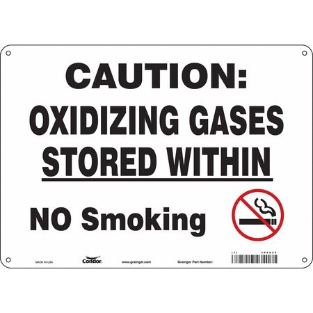 Chemical Sign,14"w,10"h,0.055" Thickness