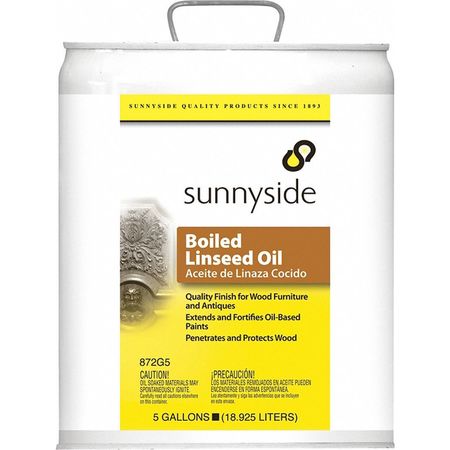 Boiled Linseed Oil,5 Gal. Size,amber (1