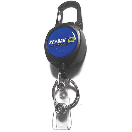 I.d. Badge Reel/key Holder,24" L,black (