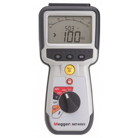 Battery Operated Megohmmeter,1000vdc (1