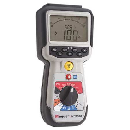 Battery Operated Megohmmeter,1000vdc (1