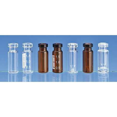 Beveled Vial,2ml,borosilicate,pk1000 (1