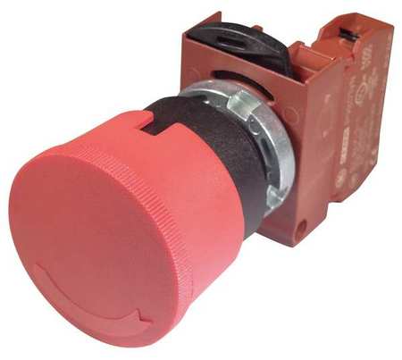 Non-illum Push Button Operator,22mm,red