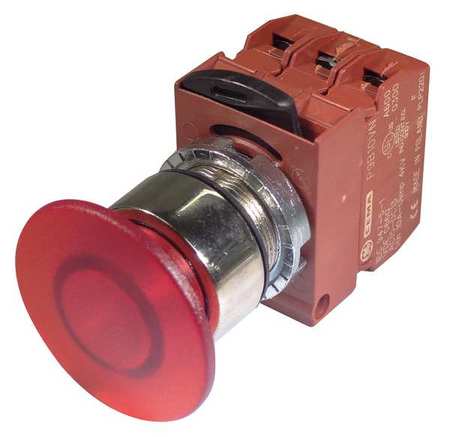 Illum Push Button,22mm,red,24vac/dc (1 U