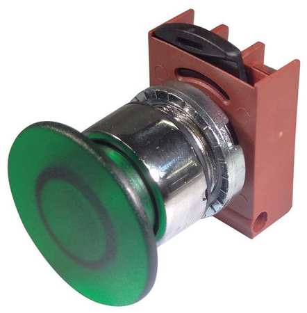 Illum Push Button Operator,22mm,green (1