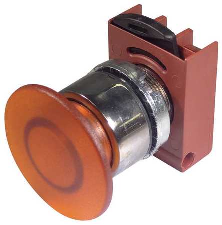 Illum Push Button Operator,22mm,orange (