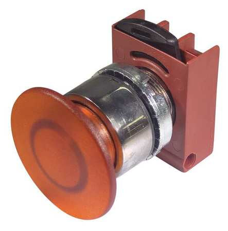 Illum Push Button Operator,22mm,orange (