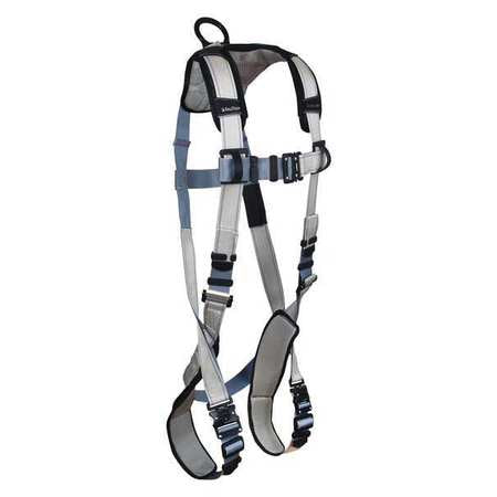 Full Body Harness,gray/blue,xl (1 Units