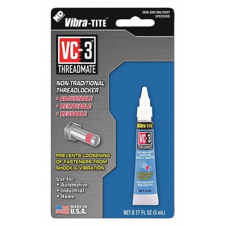 Thread Sealant,red,tube,5ml (2 Units In