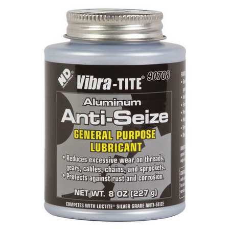 Anti Seize Compound,jar,8 Oz.,silver (1