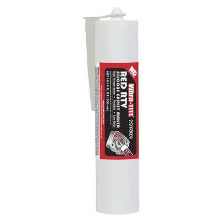 Gasket Sealant,300ml,red,silicone (1 Uni