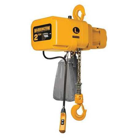 Air Chain Hoist,pull Cord,6000 Lb.,10 Ft