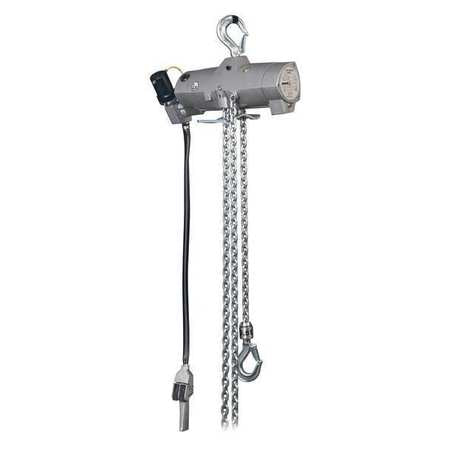 Air Chain Hoist,pendant,1000 Lb.,20 Ft.