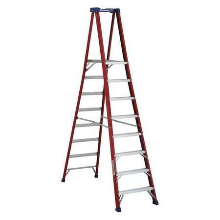 Platform Ladder,fiberglass,7ft 7in. H,ia