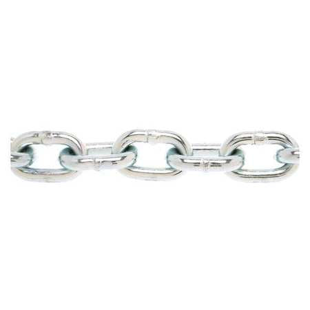 Chain,20ft,3/8in,proof Coil,zinc Plated