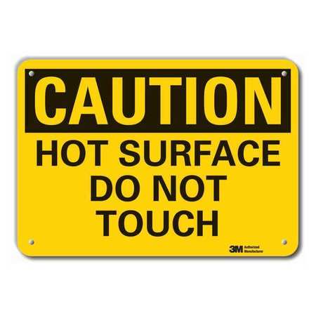 Caution Sign,10 In. H,aluminum (1 Units