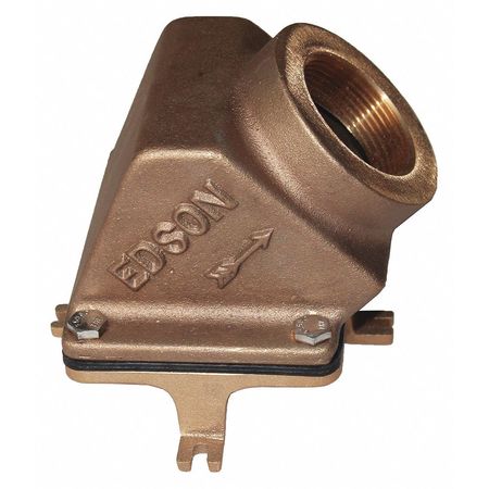 Foot Valve,swing,bronze,1-1/2" (1 Units