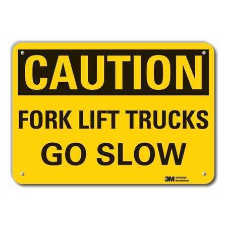 Caution Sign,10 In H,aluminum (1 Units I