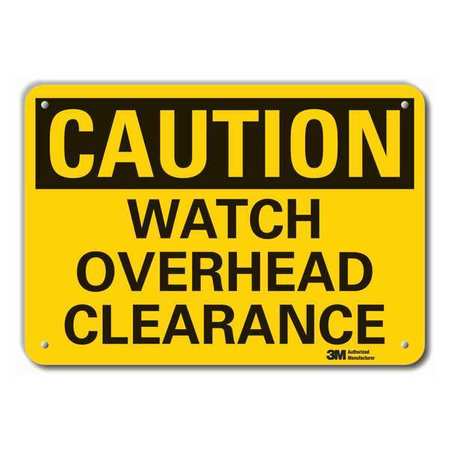 Caution Sign,10 In. H,aluminum (1 Units