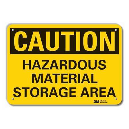 Caution Sign,10 In H,alum,hazardous (1 U