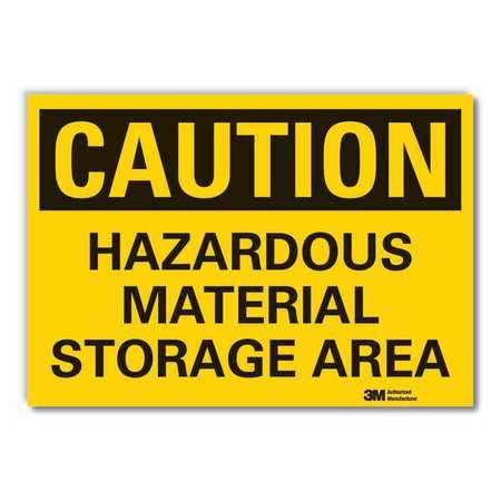 Caution Sign,10" W,7" H,0.004" Thickness