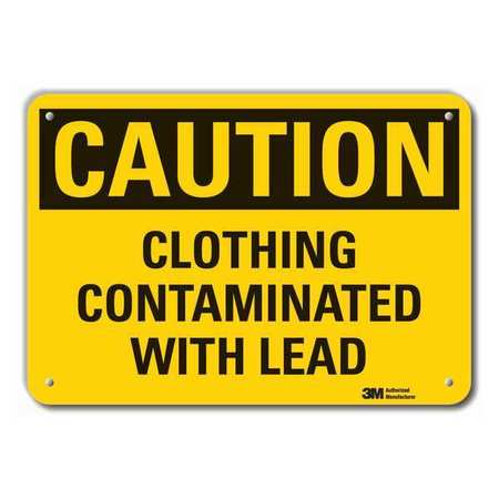 Caution Sign,10 In. H,aluminum (1 Units