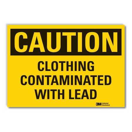 Caution Sign,10 In. H,vinyl (1 Units In