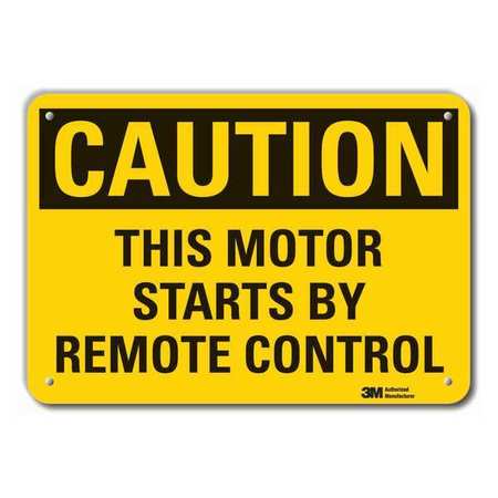 Caution Sign,10 In. H,aluminum (1 Units