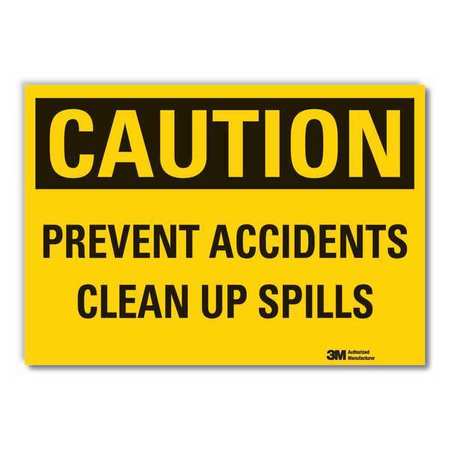 Caution Sign,10 In. H,vinyl (1 Units In