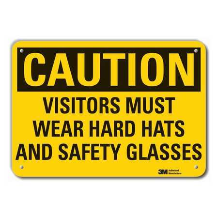 Caution Sign,10 In. H,aluminum (1 Units