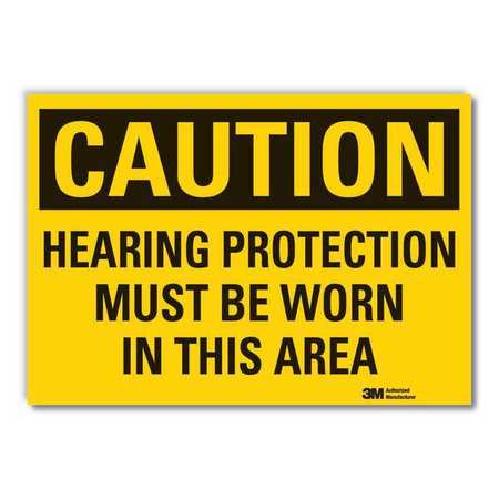 Caution Sign,10 In. H,vinyl (2 Units In