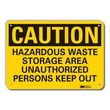 Caution Sign,10 In. H,aluminum (1 Units