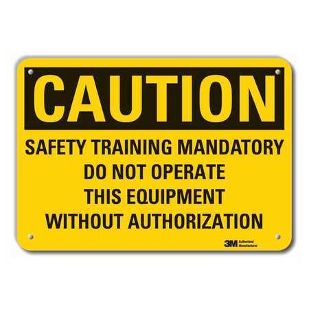 Caution Sign,10 In. H,aluminum,safety (1