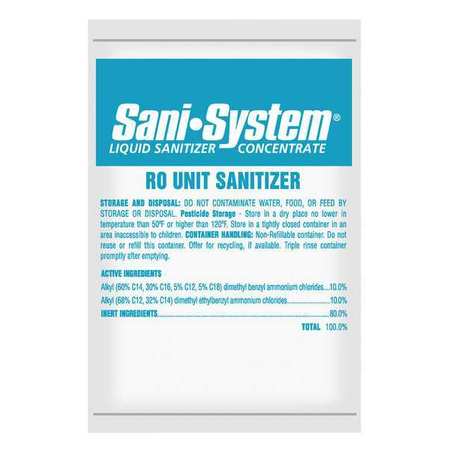 Liquid Sanitizer Concentrate,0.25 Fl. Oz