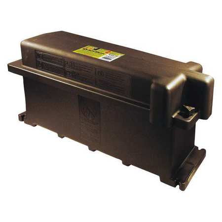 Battery Box,black,26-49/64" Lx16-31/64"w