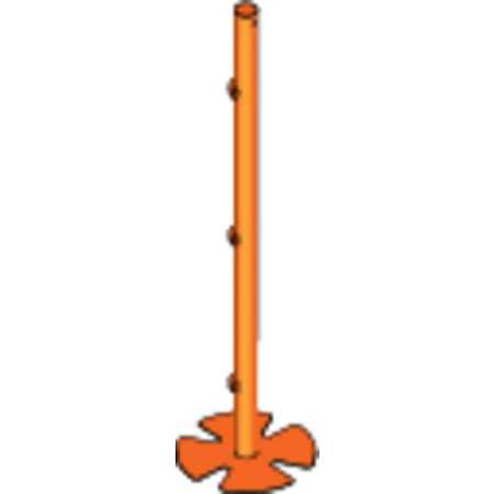 Barrier System Rotating Column,orange (1