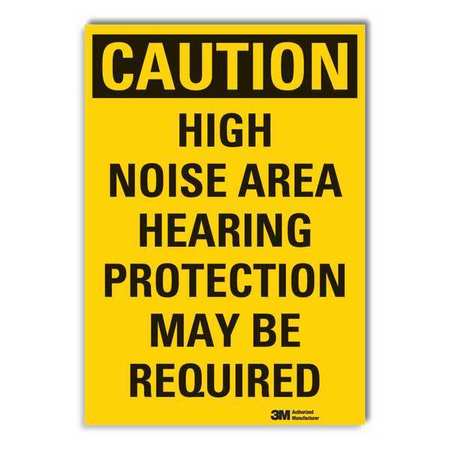 Caution Sign,10 In. H,vinyl (2 Units In