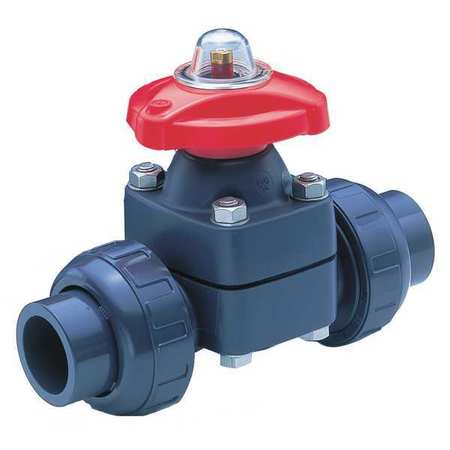 Diaphragm Valve,5-7/16" L,1/2" Pipe Size