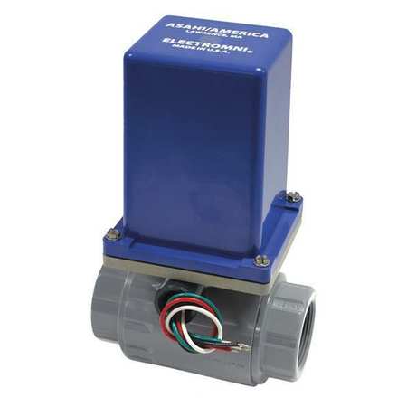 Electronic Ball Valve,3/4" Pipe Size,pvc