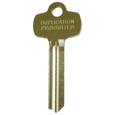 Key Blank,standard,td Keyway,1/2in. (1 U